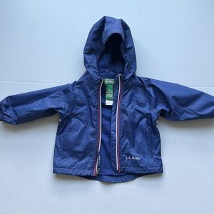 L.L. Bean toddler discovery rain jacket 2T